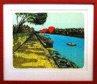 Alhambra - grafika - Jitka Nesnídalová